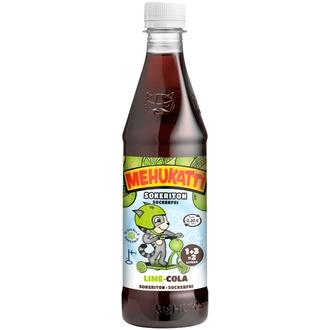 Mehukatti Sokeriton Lime-colamehujuomatiiviste 1+3 0,5 L kalorit ja ravintosisältö - 1 kcal
