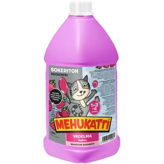 Mehukatti Sokeriton Vadelmamehujuomatiiviste 1+3 1,5 L kalorit ja ravintosisältö