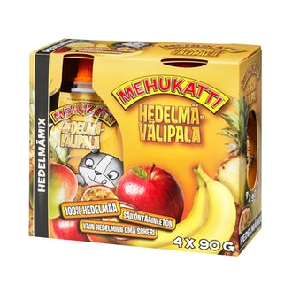 Mehukatti hedelmämix hedelmävälipala 4x90g kalorit ja ravintosisältö - 55 kcal