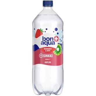 Bonaqua + Mansikka & Kiivi Hiilihapotettu juoma muovipullo 1,5 L kalorit ja ravintosisältö