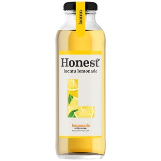 Honest Lemonade 0,33l luomu kalorit ja ravintosisältö