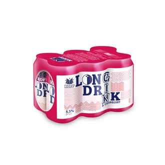 Koff Karpalo LD 5,5% 0,33l tlk 6-pack kalorit ja ravintosisältö