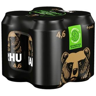 Karhu 4,6% 0,33l 4-pack kalorit ja ravintosisältö