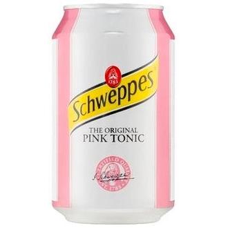 Schweppes Pink Tonic 0,33l kalorit ja ravintosisältö