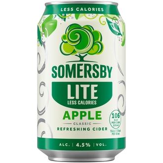 Somersby Apple Lite  omenasiideri 4,5 til-% tölkki 0,33 L kalorit ja ravintosisältö