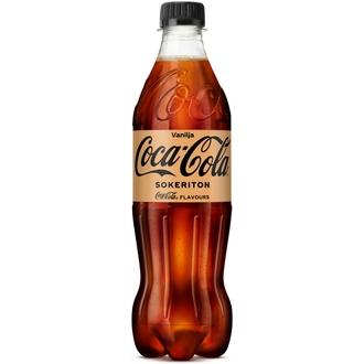 Coca-Cola Zero Sugar Vanilja 0,5l kalorit ja ravintosisältö - 0 kcal