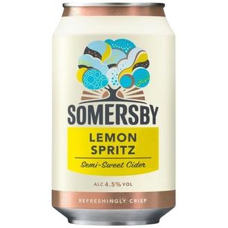 Somersby Lemon Spritz maustettu omenasiideri 4,5 % tölkki 0,33 L kalorit ja ravintosisältö - 56 kcal