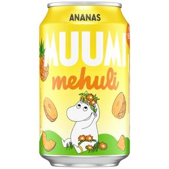 Muumi Mehuli Ananas soft drink can 0,33 L kalorit ja ravintosisältö