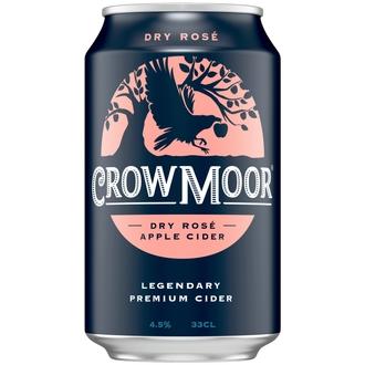 Crowmoor Dry Rosé siideri 4,5 % tlk 0,33 L kalorit ja ravintosisältö
