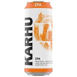 Karhu IPA olut 6,0 % tölkki 0,5 L kalorit ja ravintosisältö