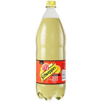 Schweppes Citrus Fruits Zero virvoitusjuoma PET 1,5 L kalorit ja ravintosisältö