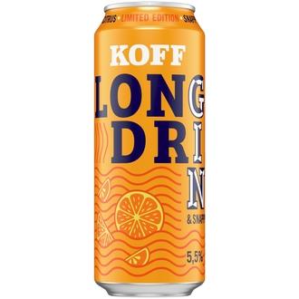 Koff Long Drink Snappy Citrus long drink 5,5 % tölkki 0,5 L kalorit ja ravintosisältö