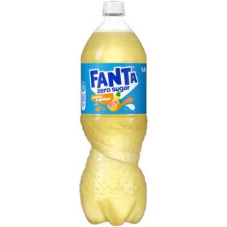 Fanta Zero Ananas & Greippi virvoitusjuoma muovipullo 1,5 L kalorit ja ravintosisältö - 3 kcal
