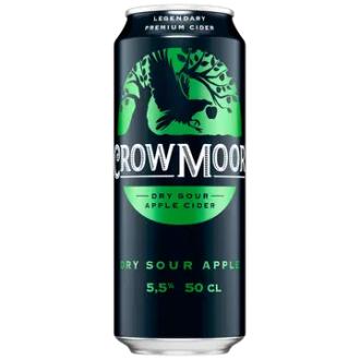 Crowmoor Dry Sour Apple siideri 5,5 % tölkki 0,5 L kalorit ja ravintosisältö - 50 kcal