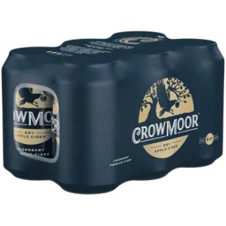 6-pack Crowmoor Dry Apple siideri 5,5 % tölkki 0,33 L kalorit ja ravintosisältö - 51 kcal