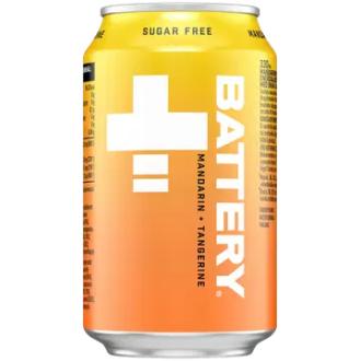 Battery Sugar Free Mandarin Tangerine energiajuoma tölkki 0,33 L kalorit ja ravintosisältö - 2 kcal