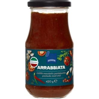 Rainbow 420g chilillä maustettu pastakastike kalorit ja ravintosisältö - 39 kcal