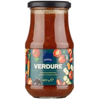 Rainbow 420g vihannespastakastike kalorit ja ravintosisältö - 56 kcal