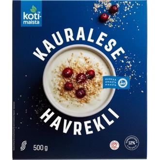 Kotimaista Kauralese 400g kalorit ja ravintosisältö - 351 kcal