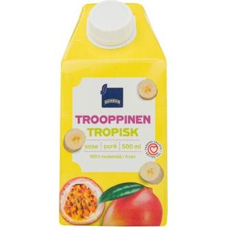Rainbow 500ml Trooppinen sose kalorit ja ravintosisältö - 88 kcal