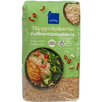 Rainbow 1kg täysjyväpikariisi kalorit ja ravintosisältö