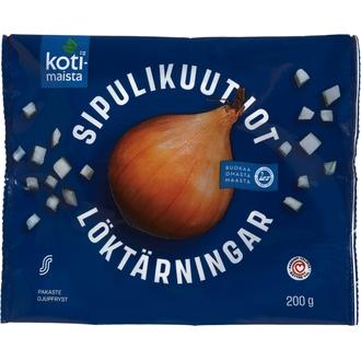Kotimaista 200g sipulikuutiot pakaste kalorit ja ravintosisältö - 30 kcal