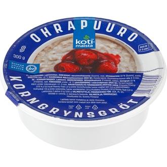 Kotimaista laktoositon ohrapuuro 300g kalorit ja ravintosisältö - 53 kcal