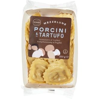 Herkku 250g mezzelune herkkutatti-tryffeli kalorit ja ravintosisältö - 205 kcal