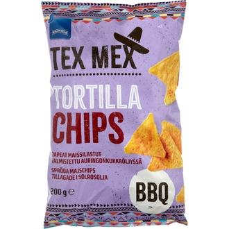 Rainbow Tex Mex BBQ Tortilla Chips 200 g
