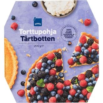 Rainbow 200g torttupohja kalorit ja ravintosisältö - 88 kcal
