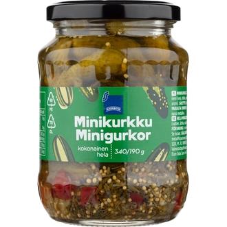 Rainbow Minikurkku 340/190 g