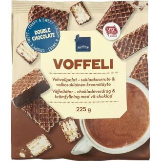 Rainbow 225g voffeli valkosuklaa