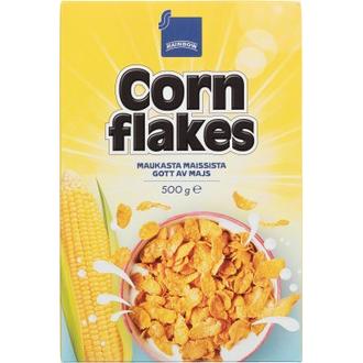 Rainbow 500g maissihiutaleet kalorit ja ravintosisältö - 386 kcal