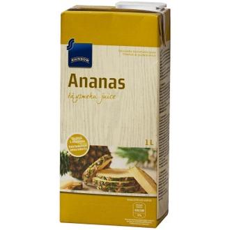 Rainbow ananastäysmehu 1l kalorit ja ravintosisältö - 48 kcal