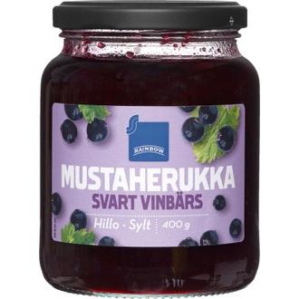 Rainbow mustaherukkahillo 400 g kalorit ja ravintosisältö - 166 kcal