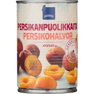 Rainbow Persikanpuolikkaita sokeriliemessä 410/240 g