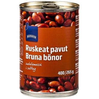 Rainbow Ruskeat pavut suolaliemessä 400/265 g