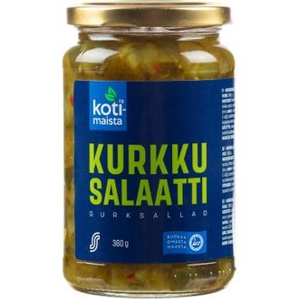 Kotimaista 360 g Kurkkusalaatti kalorit ja ravintosisältö - 47 kcal