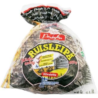 Porokylän Leipomo ruisleipä 500 g siivutettu kalorit ja ravintosisältö