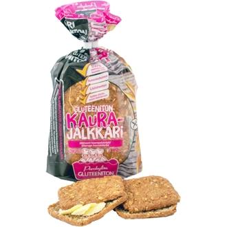 Porokylän Leipomo KauraJälkkäri 6 kpl / 240 g gluteeniton jälkiuuni kaurapalaleipä kalorit ja ravintosisältö