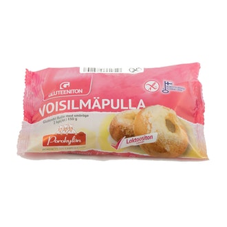 Porokylän Voisilmäpulla 2 Kpl/150 G, Gluteeniton kalorit ja ravintosisältö
