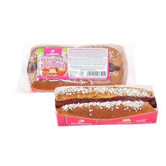 Porokylä Mansikkapullapitko 320g gton kalorit ja ravintosisältö - 250 kcal