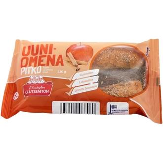 Porokylän Uuniomenapitko 320 g omena-kanelitäytepitko gluteeniton kalorit ja ravintosisältö