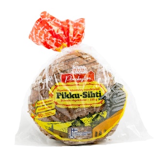 Porokylä viipaloitu ruissihtileipä 330g kalorit ja ravintosisältö - 249 kcal