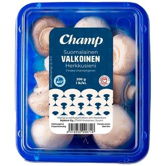 Champ herkkusieni 200g kalorit ja ravintosisältö