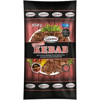 Görans Döner kebablastut 850g grillatut ja irtopakastetut kalorit ja ravintosisältö