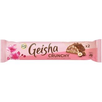 Fazer Geisha Crunchy suklaapatukka 50g kalorit ja ravintosisältö - 525 kcal