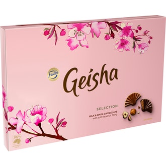 Geisha Selection 200g suklaakonvehteja kalorit ja ravintosisältö