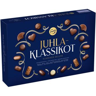 Fazer Juhlaklassikot suklaakonvehtirasia 380g kalorit ja ravintosisältö - 488 kcal