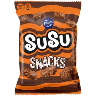 Fazer Susu Snacks karkkipussi 160g kalorit ja ravintosisältö - 490 kcal